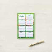 WEEK OM LIJST TE DOEN: POST-IT® NOTES (Op bureau)