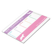 Week planer Shepherd Dog Notitieblok (Schuin)