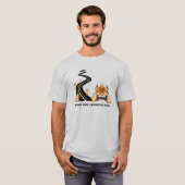 Week T-Shirt van Bewustheid werkzone (Voorkant volledig)