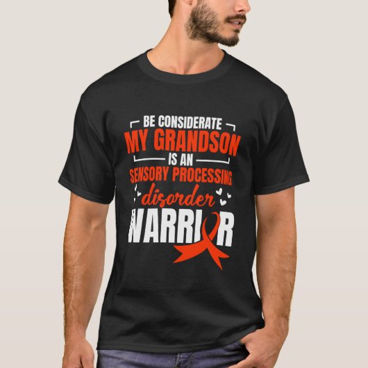 Week van bewustwording van sensorische verwerkings t-shirt (Voorkant)
