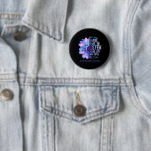 Week van bewustwording van zelfmoordpreventie Ik h Ronde Button 5,7 Cm (In situ)