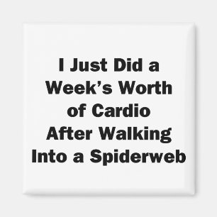 Week van Cardio Magneet
