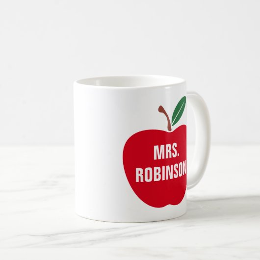 Week van de appreciatie van de leraar (Personalise Koffiemok (Voorkant rechts)