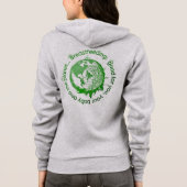 Week van de inheemse melkgeneeskunde hoodie (Achterkant)