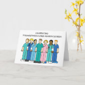 Week van de Perianesthesie - februari Kaart (Gele Bloem)