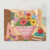 Week van de waardering voor de leraar briefkaart (Voorkant)