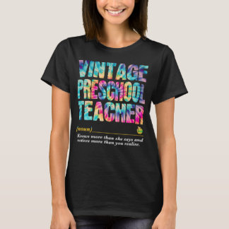 Week van de waardering voor kleuterleerkrachten te t-shirt
