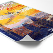  week van het reisbureau voor de luchtvaart poster (Hoek)