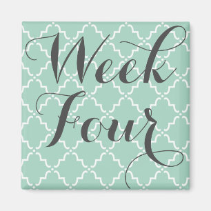Week vier Magnet