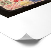 Week voor week Sampler Blokken Poster (Hoek)