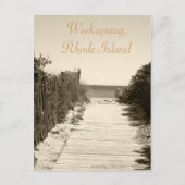 Weekapaug Rhode Island Briefkaart (Voorkant)