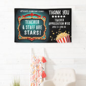 Weekbanner filmthema lerarenwaardering spandoek (Insitu)