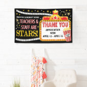 Weekbanner filmthema lerarenwaardering spandoek (Insitu)