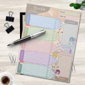 Weekblad Fantasy Fairy Butterfly Multicolor Notitieblok