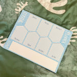 Weekblad Floral Notitieblok<br><div class="desc">Begin uw week te plannen met het Notitieblok Blauwe Weekse Planner Horizontale Bladen dat bij uw bureau kan zitten, en altijd daar kan zijn om u te helpen uw dagen te plannen. Geniet meer van de organisatie, met uw wekelijkse horizontale lay-out van de planner, terwijl u ook geniet van de...</div>