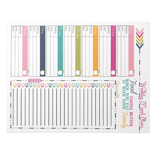 Weekblad Notitieblok (Voorkant)