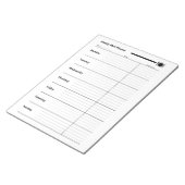 Weekblad Notitieblok (Schuin)