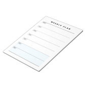 Weekblad Notitieblok (Schuin)