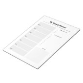 Weekblad Notitieblok (Schuin)