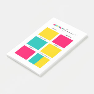 Weekblad Planner Post-it® Notes