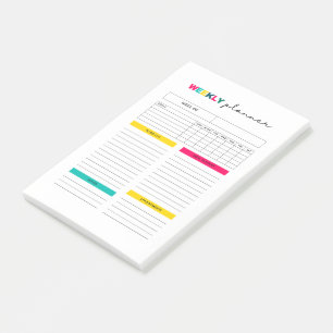 Weekblad Planner Post-it® Notes