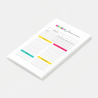 Weekblad Planner Post-it® Notes