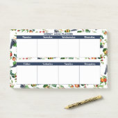 Weekblad Post-it® Notes (Op bureau)