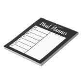 Weekblad voor familie notitieblok (Linkerzijde)