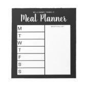 Weekblad voor familie notitieblok (Voorkant)