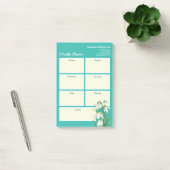 Weekblad Witte sneeuw laat Waterverf vallen Post-it® Notes (Kantoor)