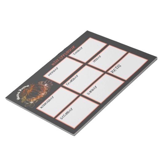 weekbladen van Hocus Pocus Notitieblok (Schuin)