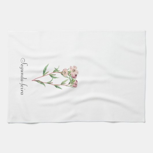 *Weekdagen 2.1SEG (Segunda-Feira) - Theedoek (Horizontaal)