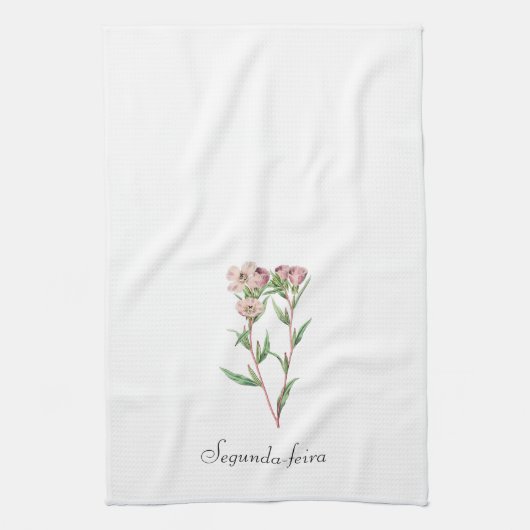 *Weekdagen 2.1SEG (Segunda-Feira) - Theedoek (Verticaal)