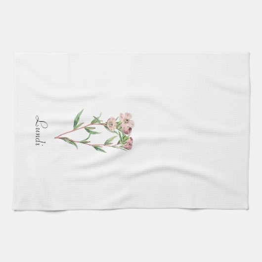 *Weekdagen FR2.1LUN (Lundi) - Theedoek (Horizontaal)