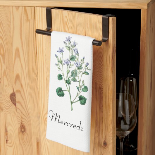 *Weekdagen FR2.3MER (Mercredi) - Theedoek (Derde Gevouwen)