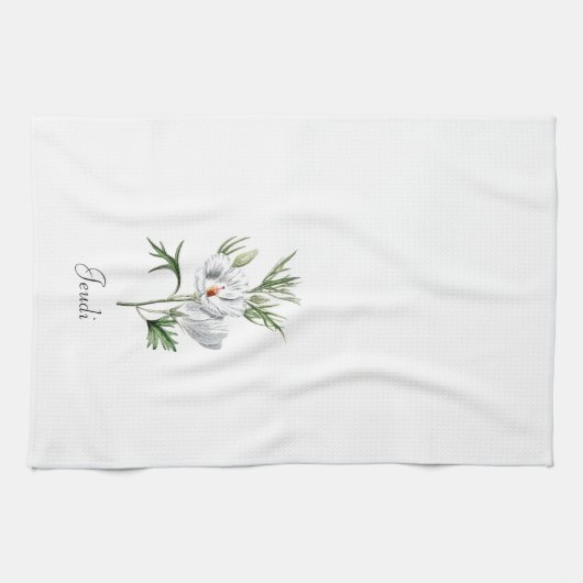 *Weekdagen FR2.4JEU (Jeudi) - Theedoek (Horizontaal)