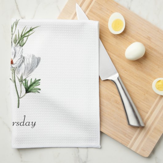 *Weekdagen GBUS2.4THU (donderdag) - Theedoek (Quarter Fold)