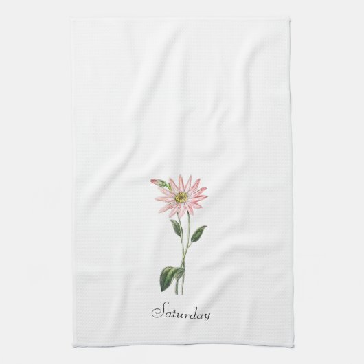 *Weekdagen GBUS2.6SAT (zaterdag) - Theedoek (Verticaal)