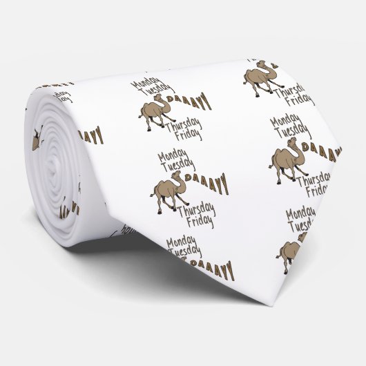 Weekdagen Hump Dag Stropdas (Opgerold)