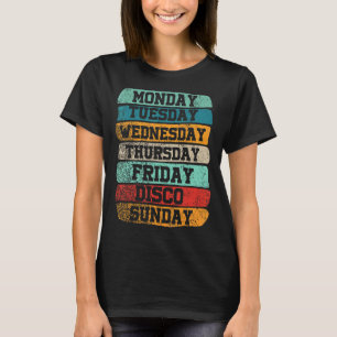 Weekdagen Maandag Woensdag Vrijdag Zaterdag Dinsda T-shirt
