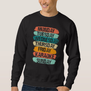 Weekdagen Maandag Woensdag Vrijdag Zaterdag Kar Trui
