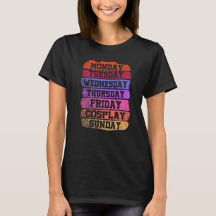 Weekdagen Werk Maandag Woensdag Vrijdag Zaterdag C T-shirt