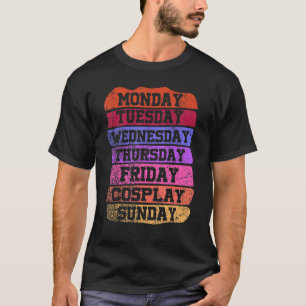 Weekdagen Werk Maandag Woensdag Vrijdag Zaterdag C T-shirt
