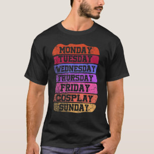 Weekdagen Werk Maandag Woensdag Vrijdag Zaterdag C T-shirt
