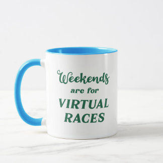 Weekeinden zijn voor virtuele ruimten mok