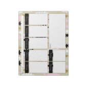 Weekelijks Notitieblok van het patroon van grafisc (Linkerzijde)