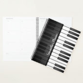 Weekelijks ontwerp van pianotoetsenbord/Maandelijk Planner (Display)
