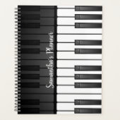 Weekelijks ontwerp van pianotoetsenbord/Maandelijk Planner (Voorkant)