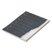 Weekelijkse Planner Organisator om een moderne lij Notitieblok (Linkerzijde)