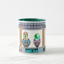 Weekelijkse Trofee Synthese Batterijen & Stars Mok